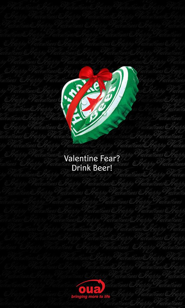 valentines day beer ad